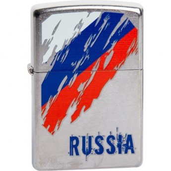 Зажигалка ZIPPO 207 RUSSIA FLAG Зажигалка ZIPPO 207 RUSSIA FLAG